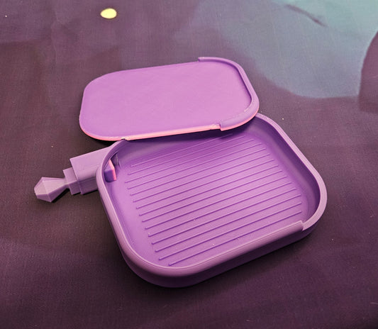 Large Compact Diamond Art Tray with Sliding Lid and Stopper, Easy to Store, Fits Our Shelf, Perfect Diamond Painting Accessory