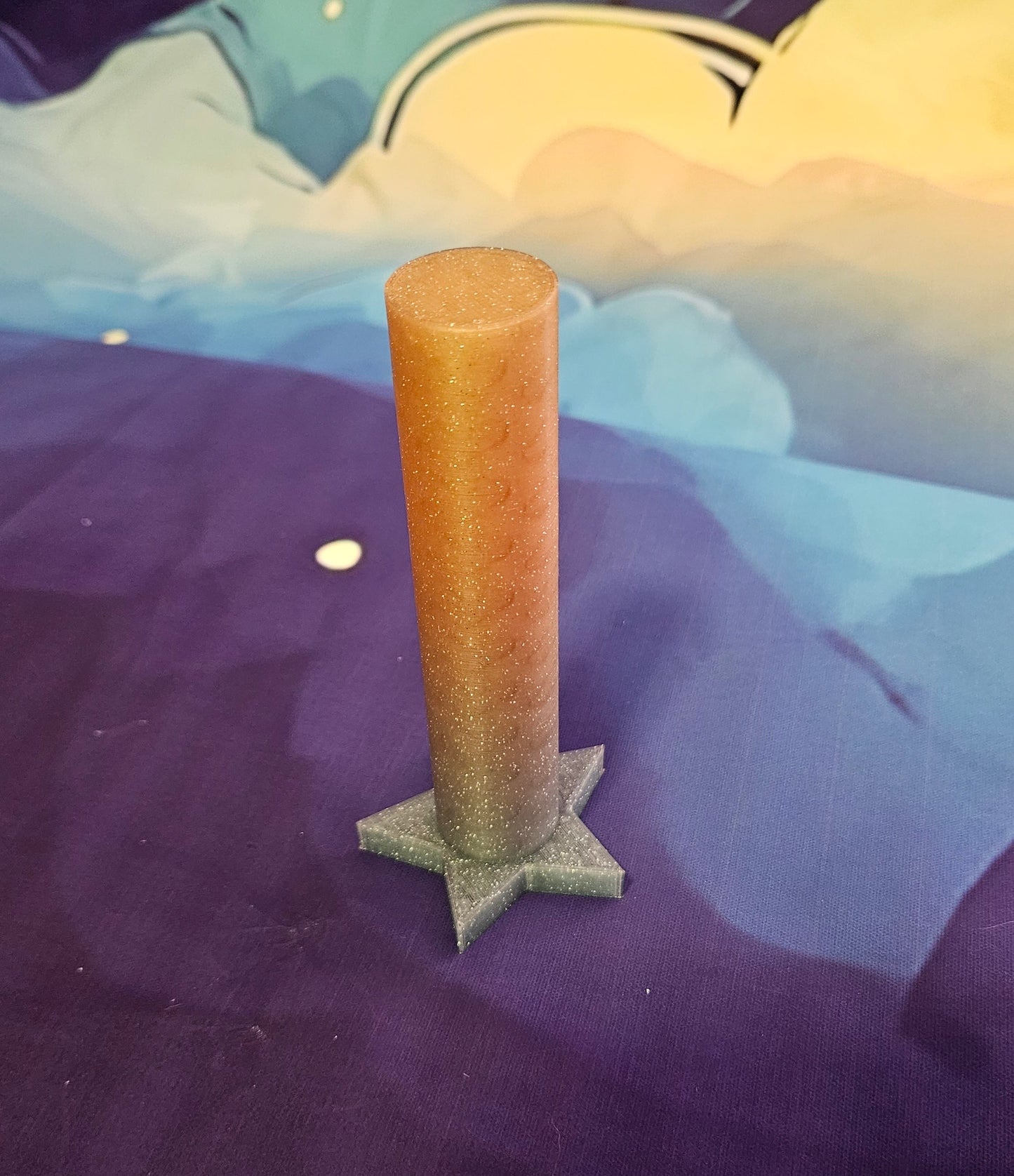 Cosmic Star Base Washi Tape Holder, 3D Printed Craft Tape Storage Stand, Diamond Painting Washi Tape Organizer, Made To Order & Lightweight Cosmic Crafts