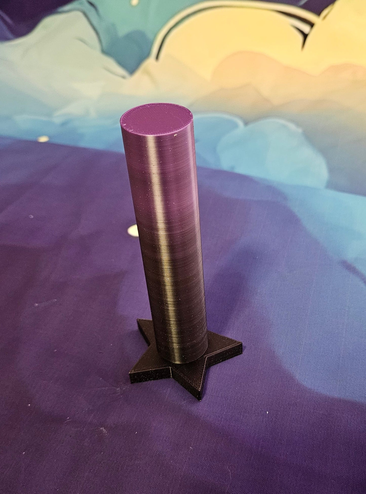 Cosmic Star Base Washi Tape Holder, 3D Printed Craft Tape Storage Stand, Diamond Painting Washi Tape Organizer, Made To Order & Lightweight Cosmic Crafts