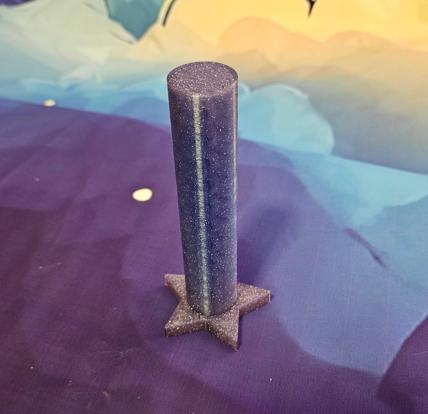 Cosmic Star Base Washi Tape Holder, 3D Printed Craft Tape Storage Stand, Diamond Painting Washi Tape Organizer, Made To Order & Lightweight Cosmic Crafts
