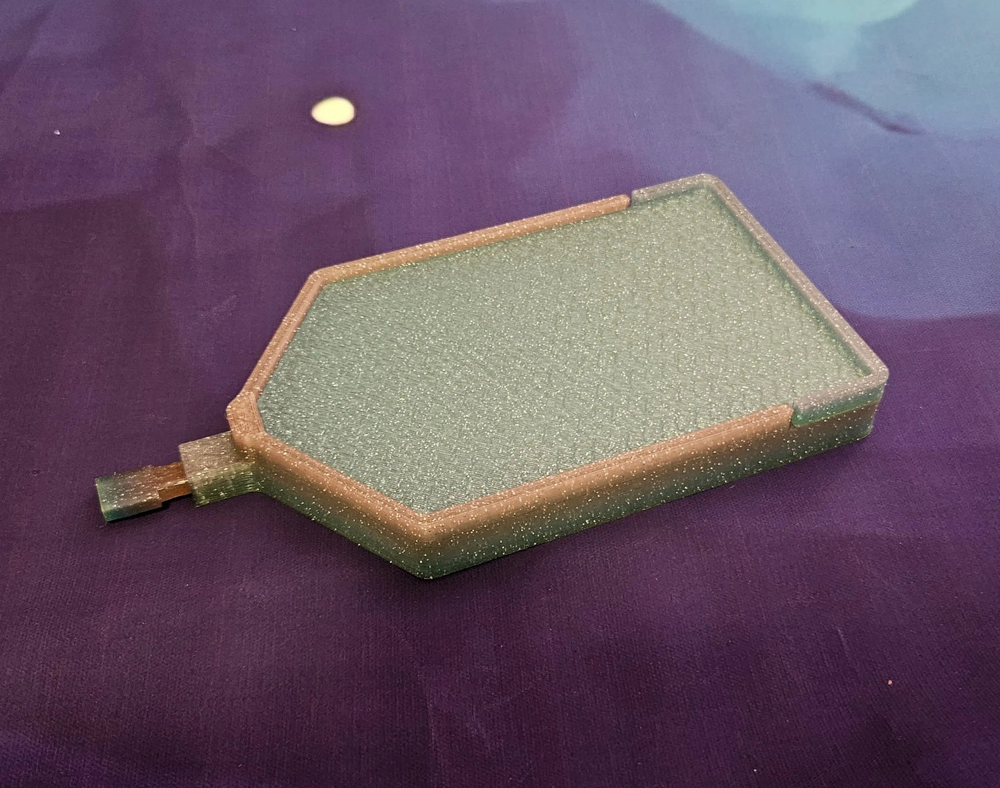 Diamond Painting Tray with Skinny Spout, Slide-On Lid & Stopper, Washi Tape Shelf, 3D Printed Drill Organizer, Rhinestone Craft Accessory Cosmic Crafts