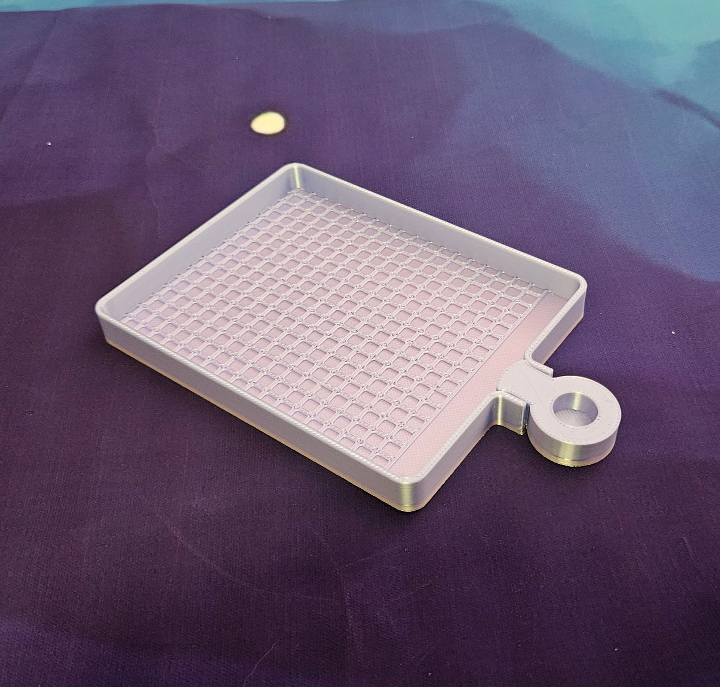 Single Placer Diamond Painting Tray with Grid Design, Must Have for Single Placer Diamond Art Pens, Grid Diamond Art Tray with Stopper Cosmic Crafts
