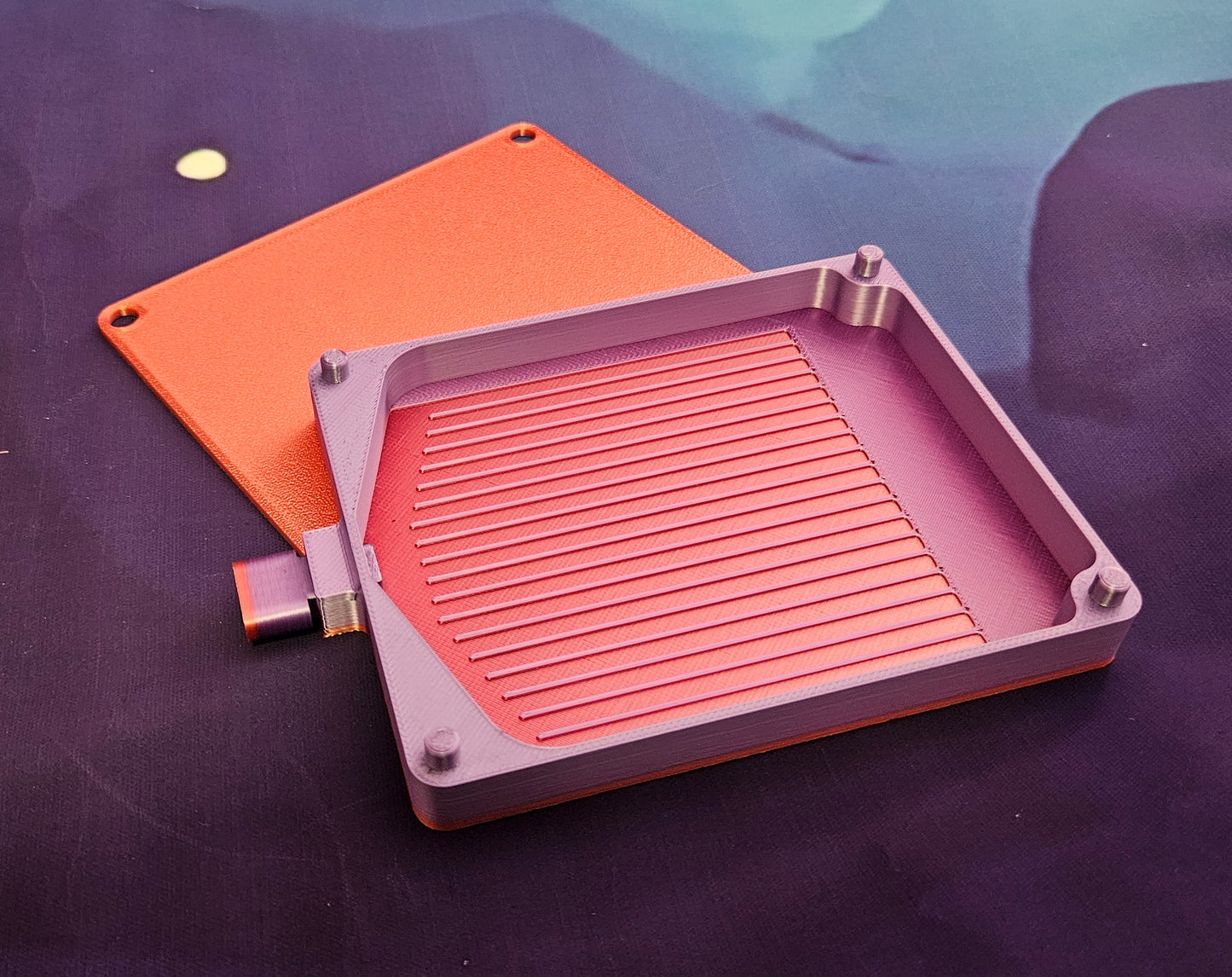 Stacking Diamond Art Tray with Washi Shelf & Lid, Normal or Tall Walls, Peg-Slide System