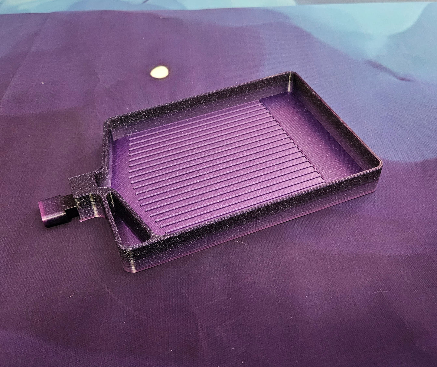MINI-XXL Diamond Art Tray with Washi Feature & Stopper, Smaller Version of our XXL Tray,3D Printed Drill Tray with Trash Spot, Diamond Painting Tool Cosmic Crafts