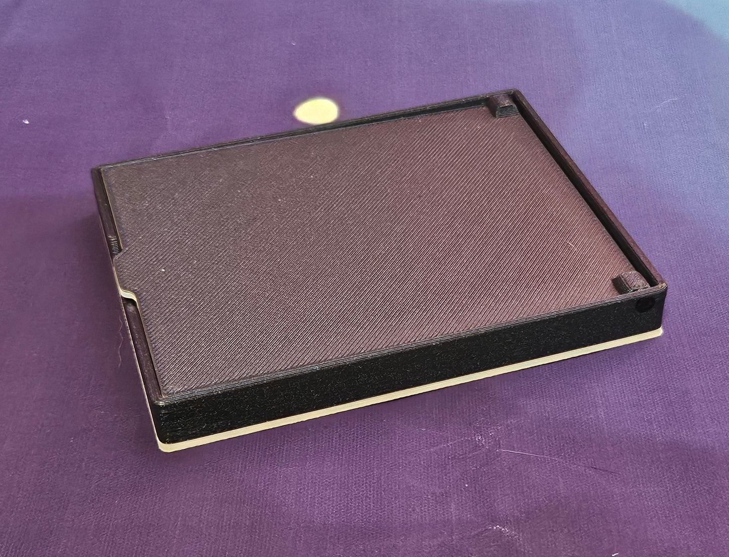 FLIP Dual Color Diamond Art Tray with Flip Lid & Sloped Spout, 3D Printed Drill Tray, Unique Diamond Painting Tool Cosmic Crafts