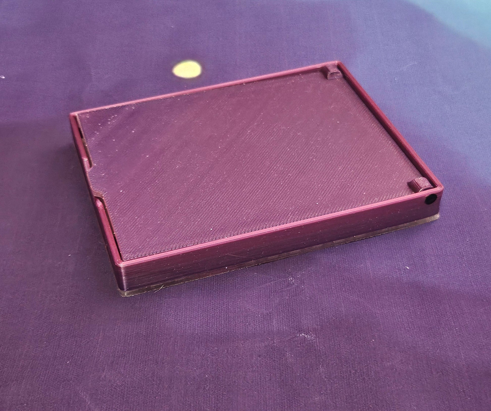 FLIP Dual Color Diamond Art Tray with Flip Lid & Sloped Spout, 3D Printed Drill Tray, Unique Diamond Painting Tool Cosmic Crafts