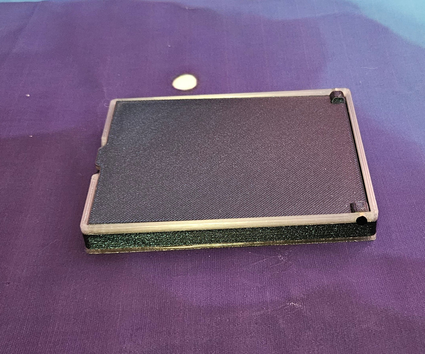 FLIP Dual Color Diamond Art Tray with Flip Lid & Sloped Spout, 3D Printed Drill Tray, Unique Diamond Painting Tool Cosmic Crafts
