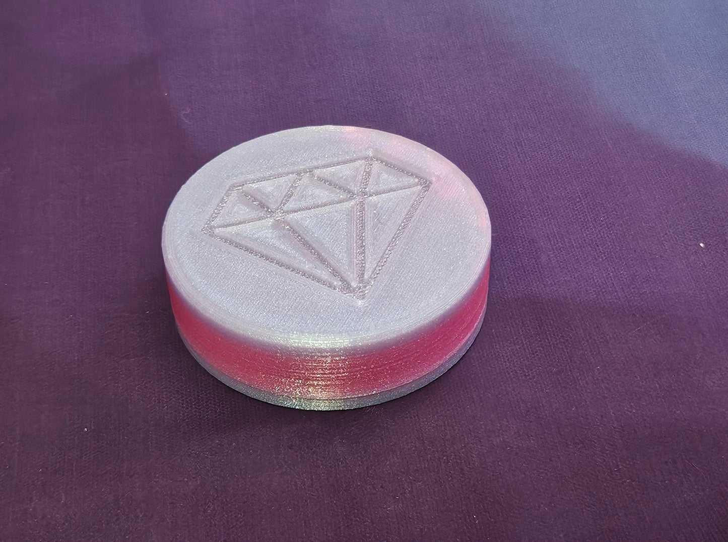 Diamond Painting Wax Container, Easy to Refill, Diamond Art Putty Storage Container, Re-usable 3D Printed Rhinestone Holographic Tack Pot Cosmic Crafts