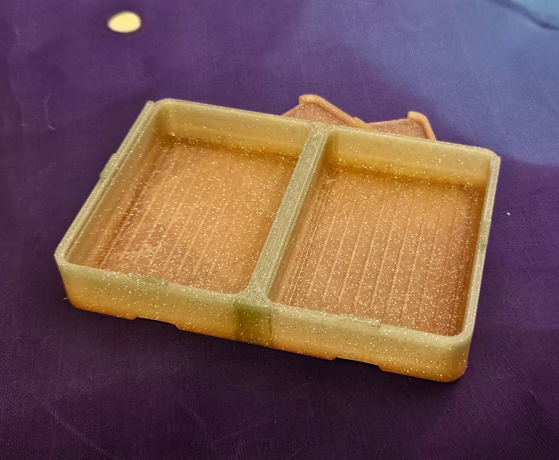 SDUO, Small Dual Diamond Painting Tray, 3D Printed Stackable Drill Organizer Cosmic Crafts