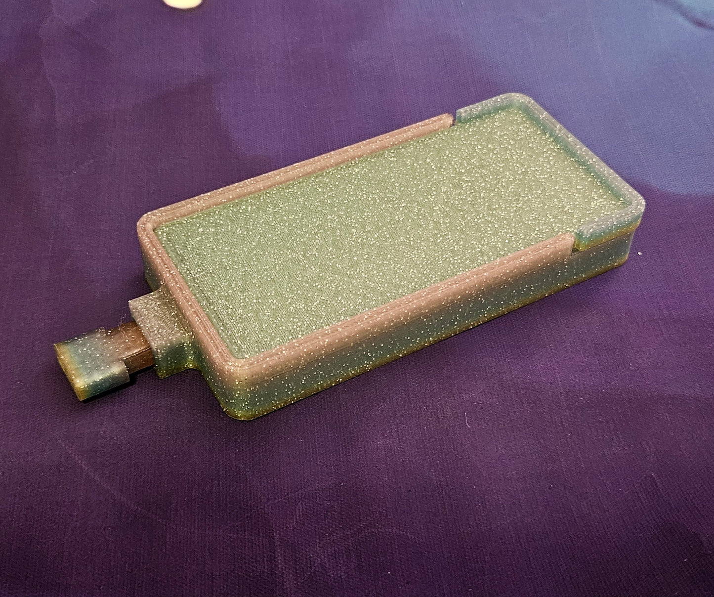 Long Lidded Washi Style Diamond Painting Tray, Deep Grooves, Stopper & Sliding Lid, 3D Printed Drill Organizer for Diamond Art Cosmic Crafts