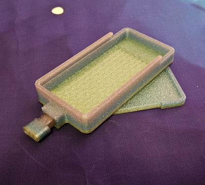 Long Lidded Washi Style Diamond Painting Tray, Deep Grooves, Stopper & Sliding Lid, 3D Printed Drill Organizer for Diamond Art Cosmic Crafts