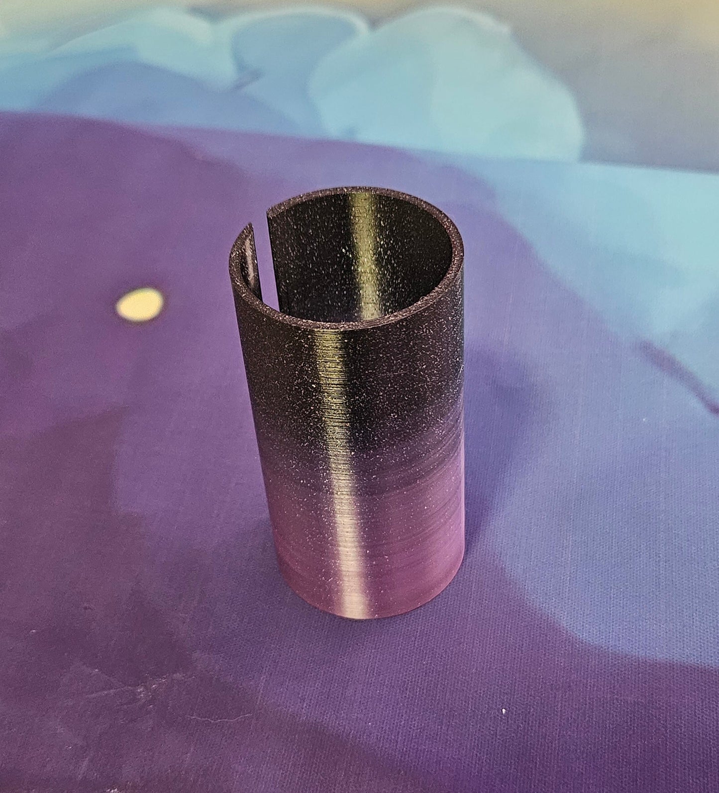 Small Diamond Painting Canvas Roll Holder, 3D Printed Canvas Tube with Slot, Works with Table Clamps, Unfinished Canvas Protector Cosmic Crafts