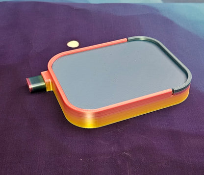 Pebble Washi Diamond Art Tray, 3D Printed Rhinestone Painting Organizer with Lid and Stopper