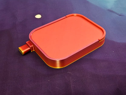 Pebble Washi Diamond Art Tray, 3D Printed Rhinestone Painting Organizer with Lid and Stopper