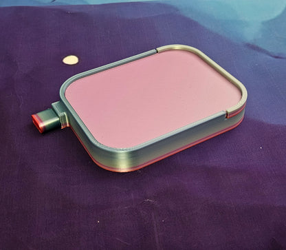 Pebble Diamond Art Tray, 3D Printed Rhinestone Painting Organizer with Lid and Stopper Cosmic Crafts