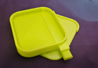 Landscape Diamond Art Tray with WASHI Feature, 3D Printed Diamond Painting Accessory, Sliding Lid and Stopper, Diamond Dot Tool, Rhinestone Tray