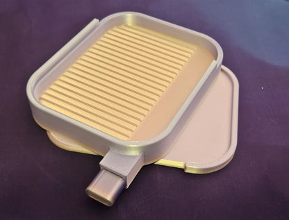 Landscape Diamond Art Tray with WASHI Feature, 3D Printed Diamond Painting Accessory, Sliding Lid and Stopper, Diamond Dot Tool, Rhinestone Tray