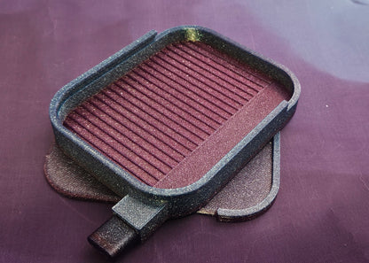 Landscape Diamond Art Tray with WASHI Feature, 3D Printed Diamond Painting Accessory, Sliding Lid and Stopper, Diamond Dot Tool, Rhinestone Tray