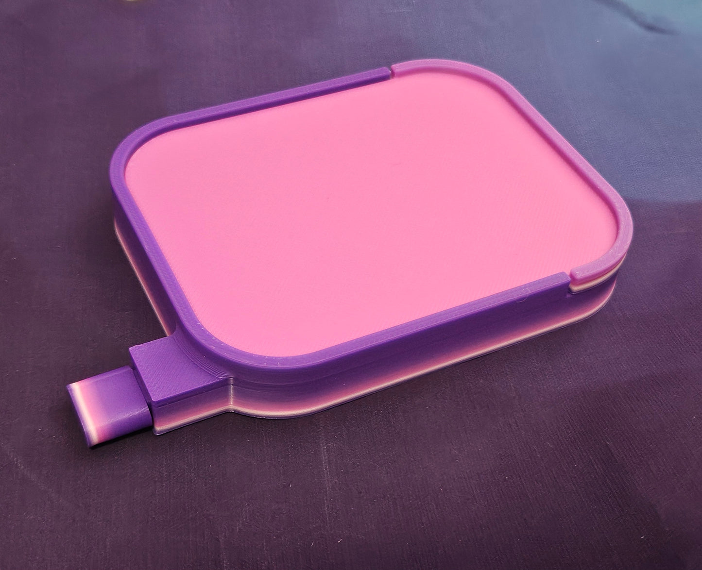 Landscape Diamond Art Tray with WASHI Feature, 3D Printed Diamond Painting Accessory, Sliding Lid and Stopper, Diamond Dot Tool, Rhinestone Tray