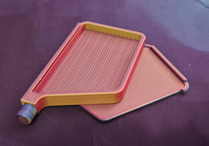 3D Printed Diamond Art Tray, Stylish Must-Have for Diamond Painting, Sliding Lid and Spout Stopper, Great Diamond Painting Accessory Cosmic Crafts