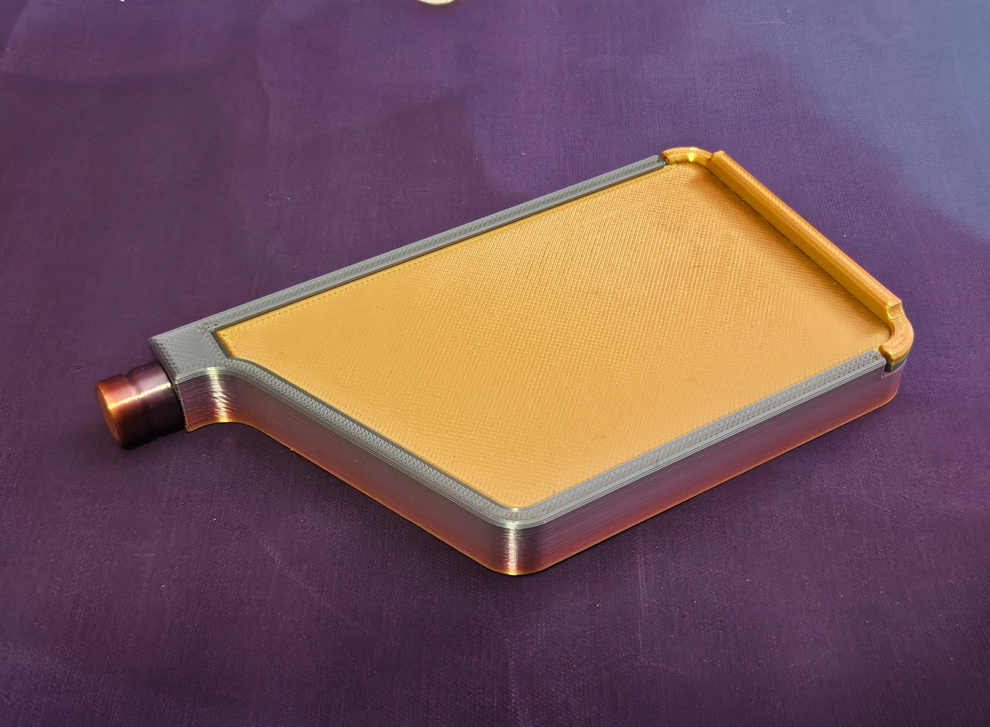 3D Printed Diamond Art Tray, Stylish Must-Have for Diamond Painting, Sliding Lid and Spout Stopper, Great Diamond Painting Accessory Cosmic Crafts