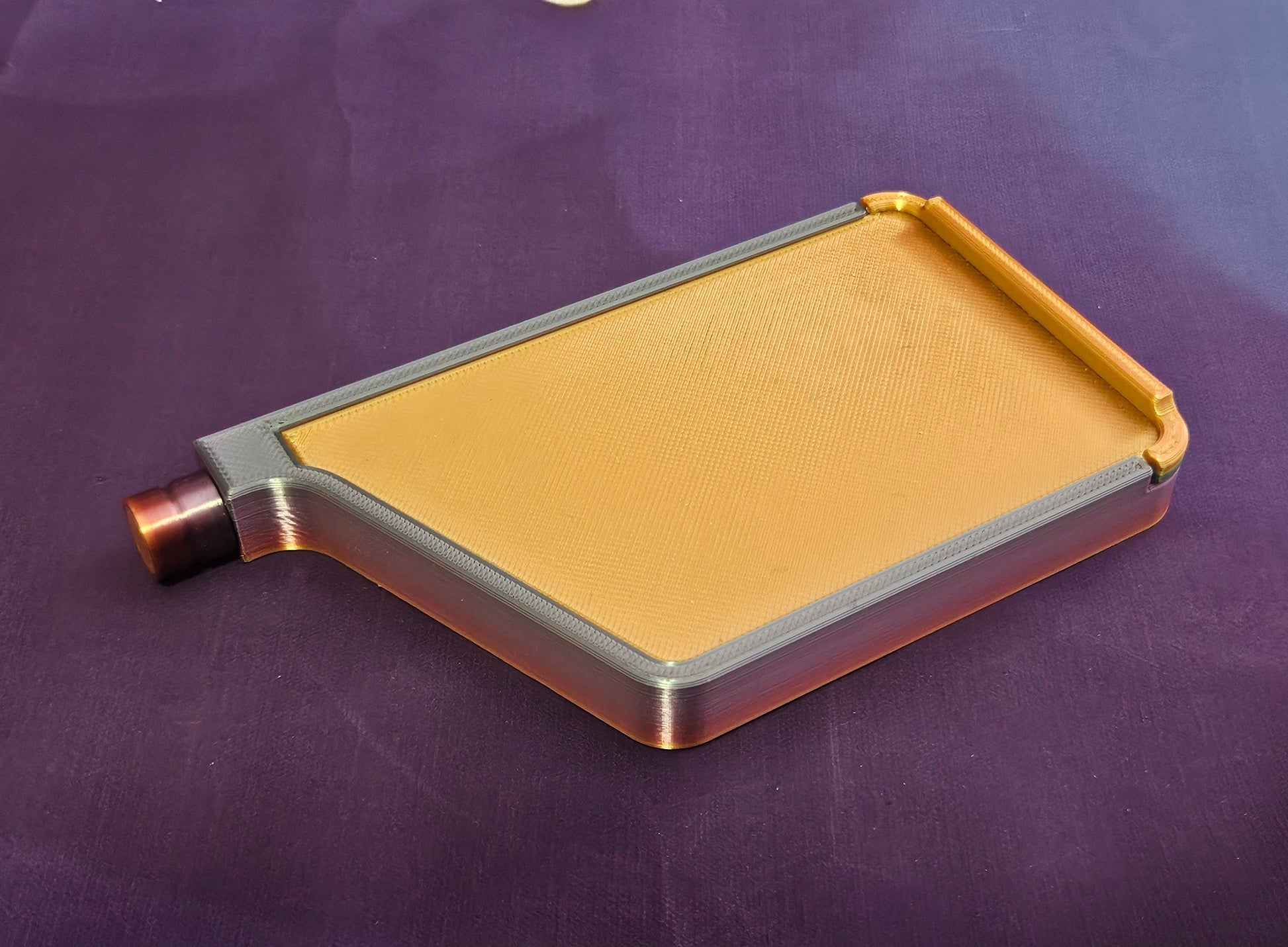 3D Printed Diamond Art Tray, Stylish Must-Have for Diamond Painting, Sliding Lid and Spout Stopper, Great Diamond Painting Accessory Cosmic Crafts