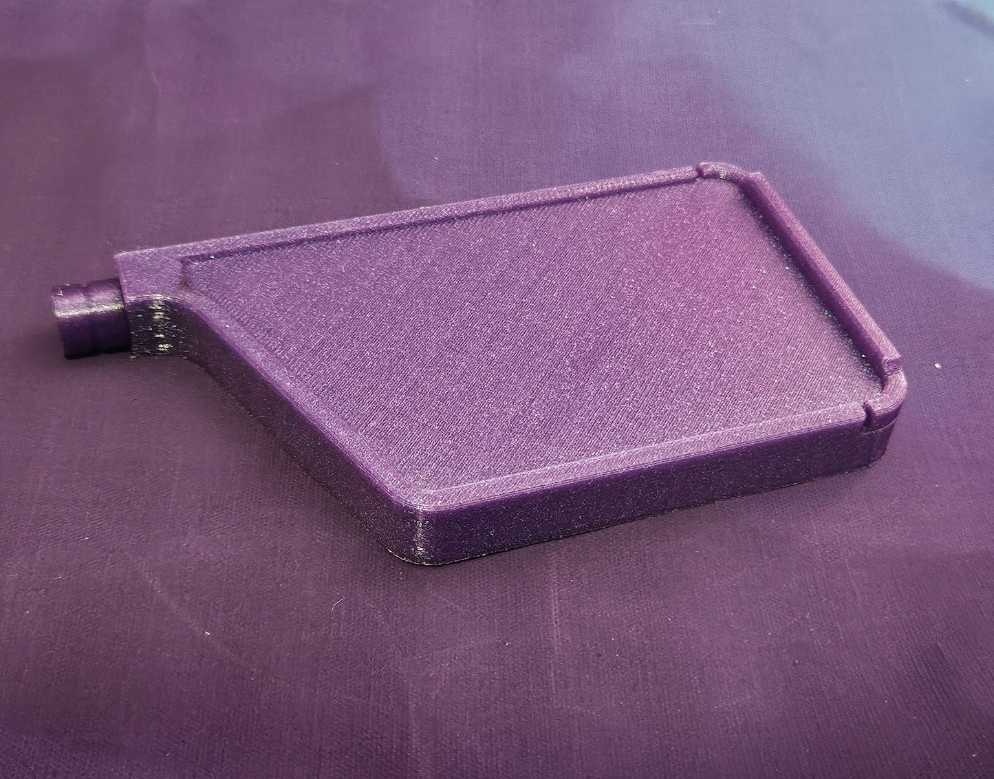 3D Printed Single Placer Diamond Art Tray, Stylish Diamond Painting Tool, Sliding Lid and Spout Stopper Cosmic Crafts