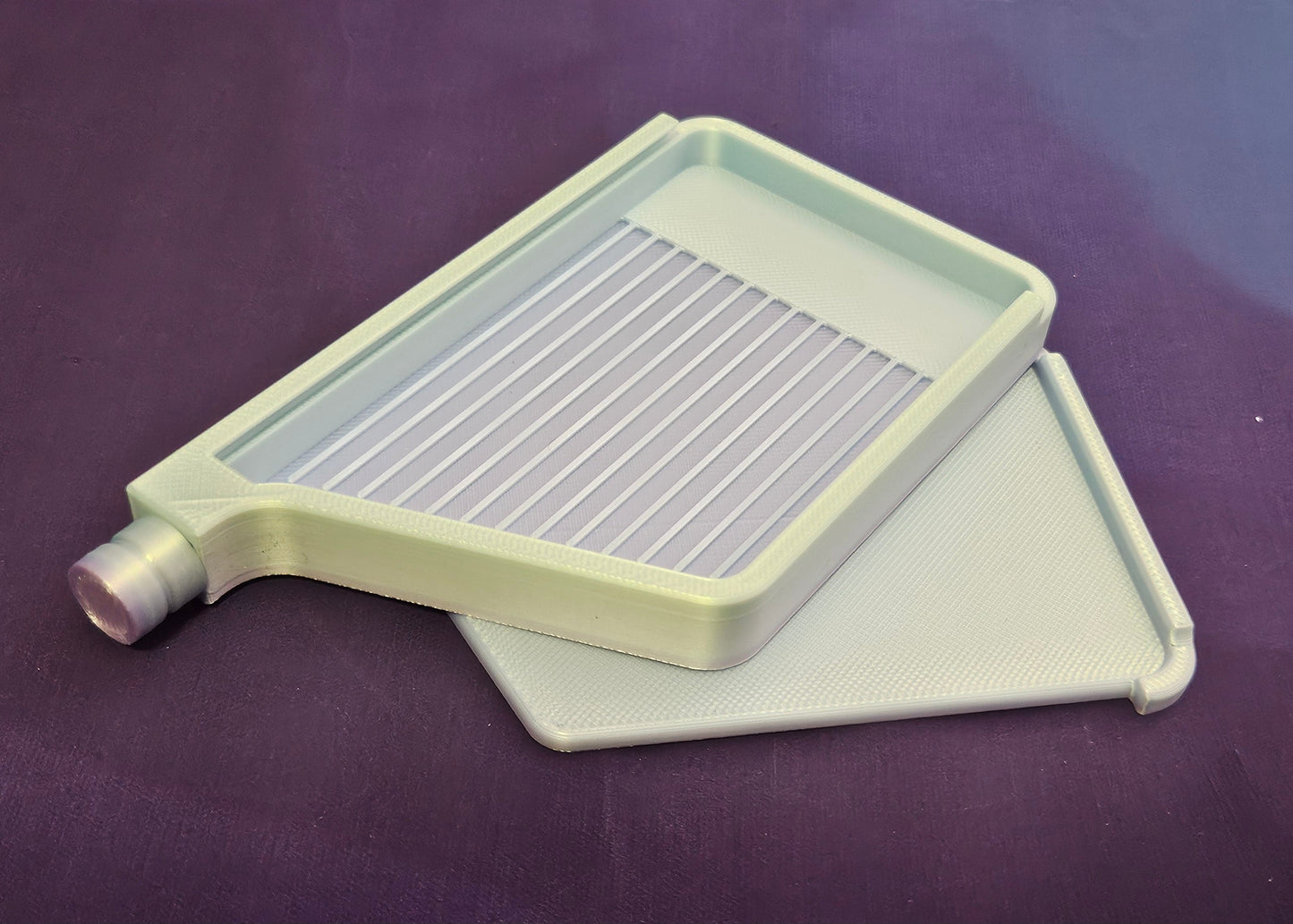 Diamond Art Tray with Washi Feature, 3D Printed Rhinestone Painting Tool, Sliding Lid and Stopper, Diamond Dot Tool Cosmic Crafts