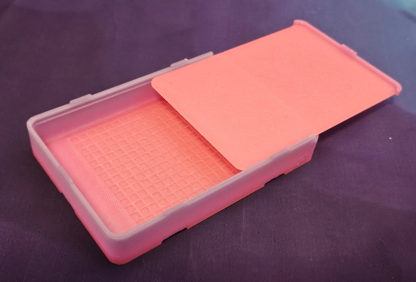 Medium Single Placer Diamond Painting Tray, 3D Printed Spout-less Drill Tray with Lid, Rhinestone Craft Organizer, STAR Series Cosmic Crafts
