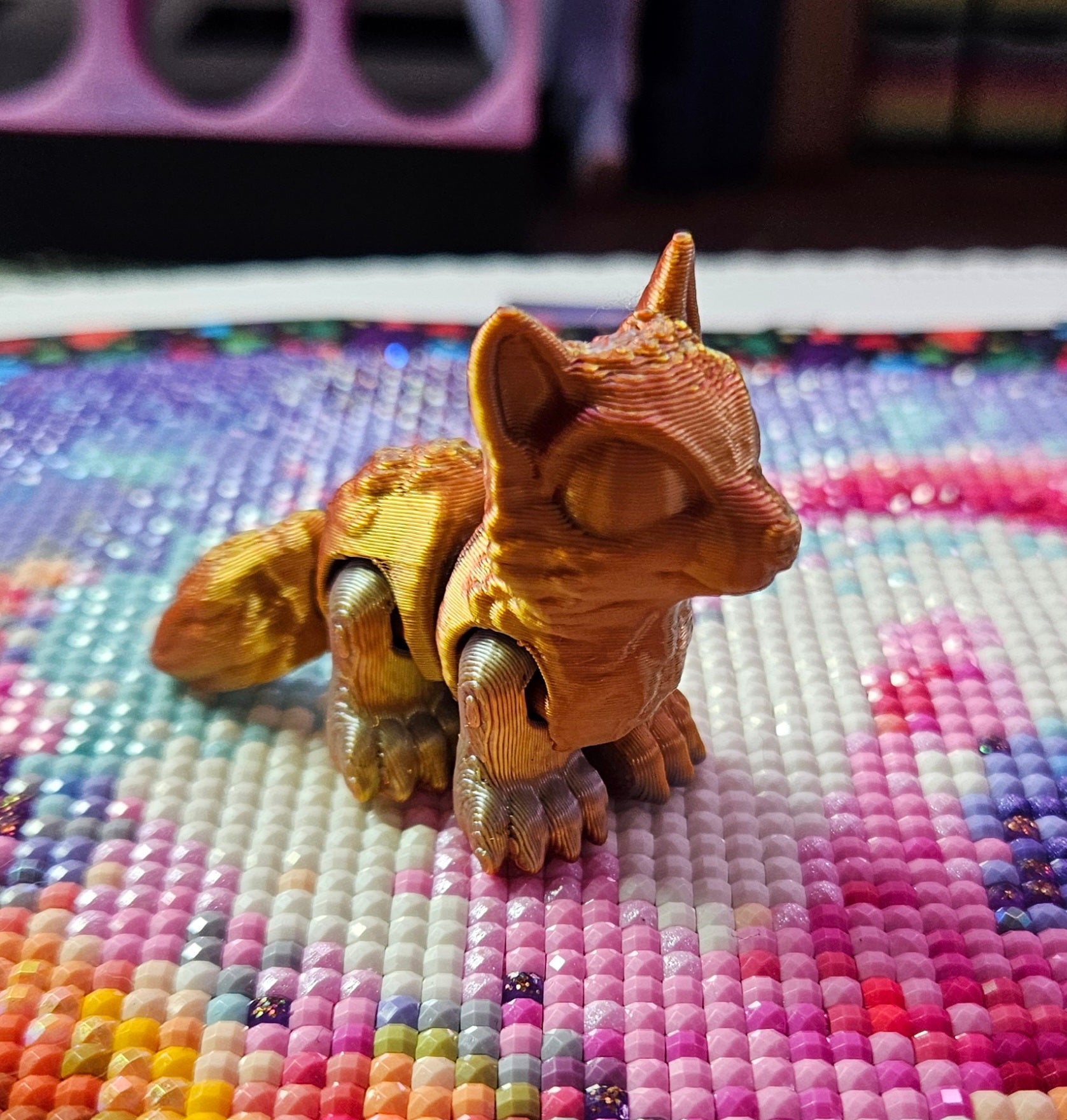 Woodland Hatchling Pack, Mini Flexi Animals (Fox, Moose, Raccoon, Otter, Turkey, Wolf) Cosmic Crafts