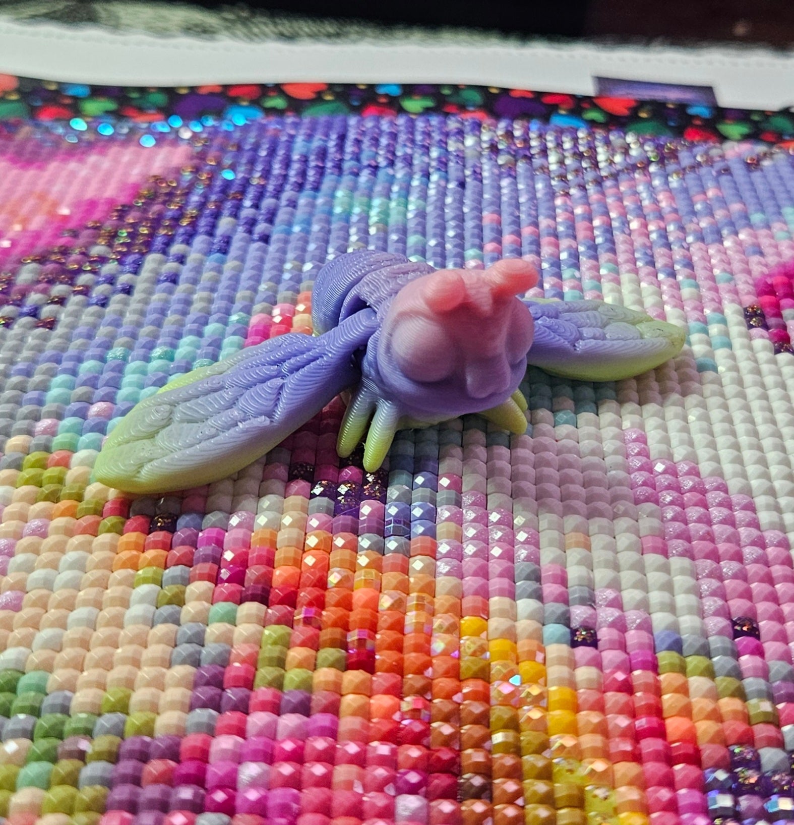 Bug Hatchling Pack, Mini Flexi Bugs (Bee, Butterfly, Dragonfly, Beetle, Caterpillar, Maple Moth) Cosmic Crafts