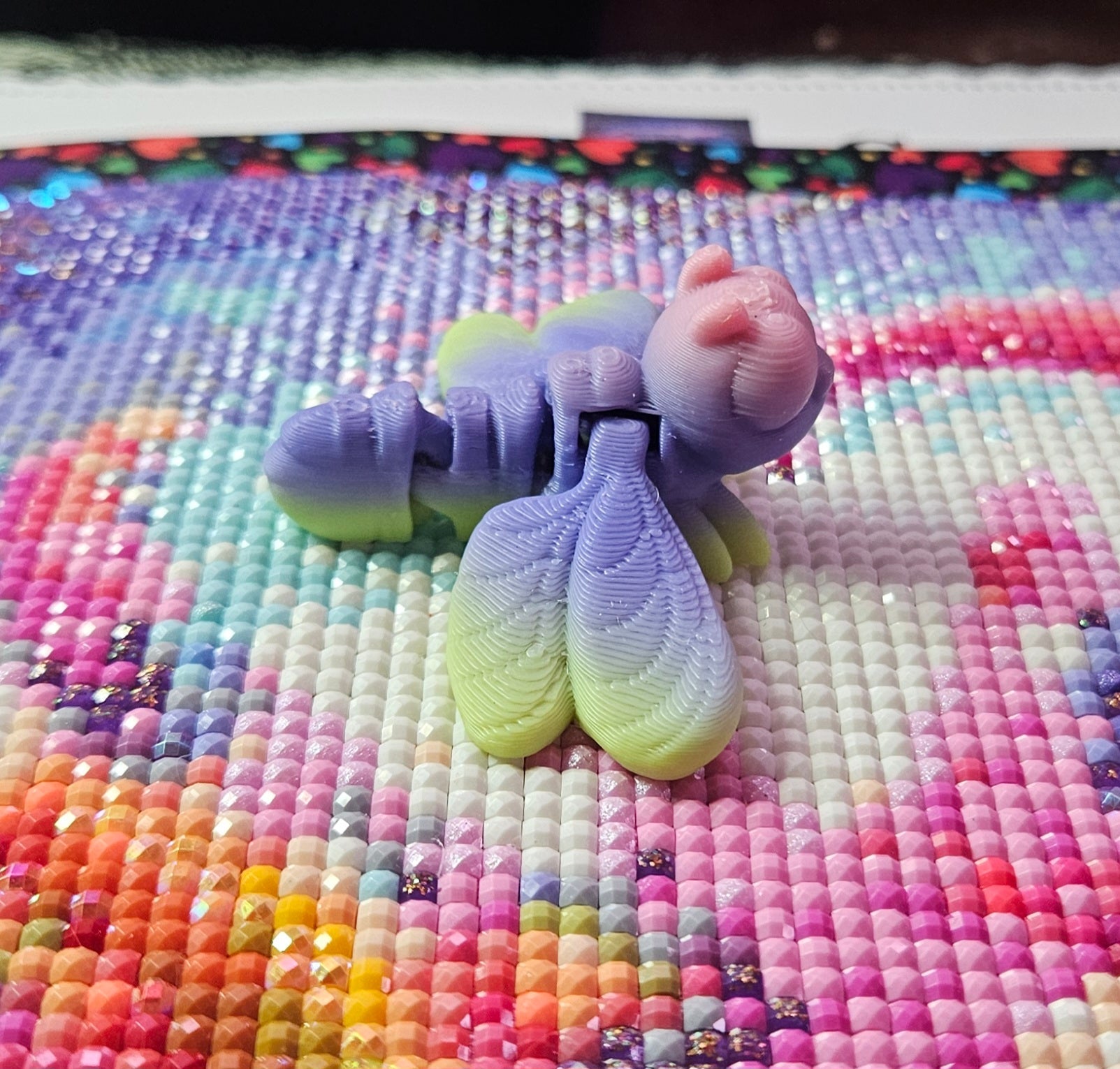 Bug Hatchling Pack, Mini Flexi Bugs (Bee, Butterfly, Dragonfly, Beetle, Caterpillar, Maple Moth) Cosmic Crafts