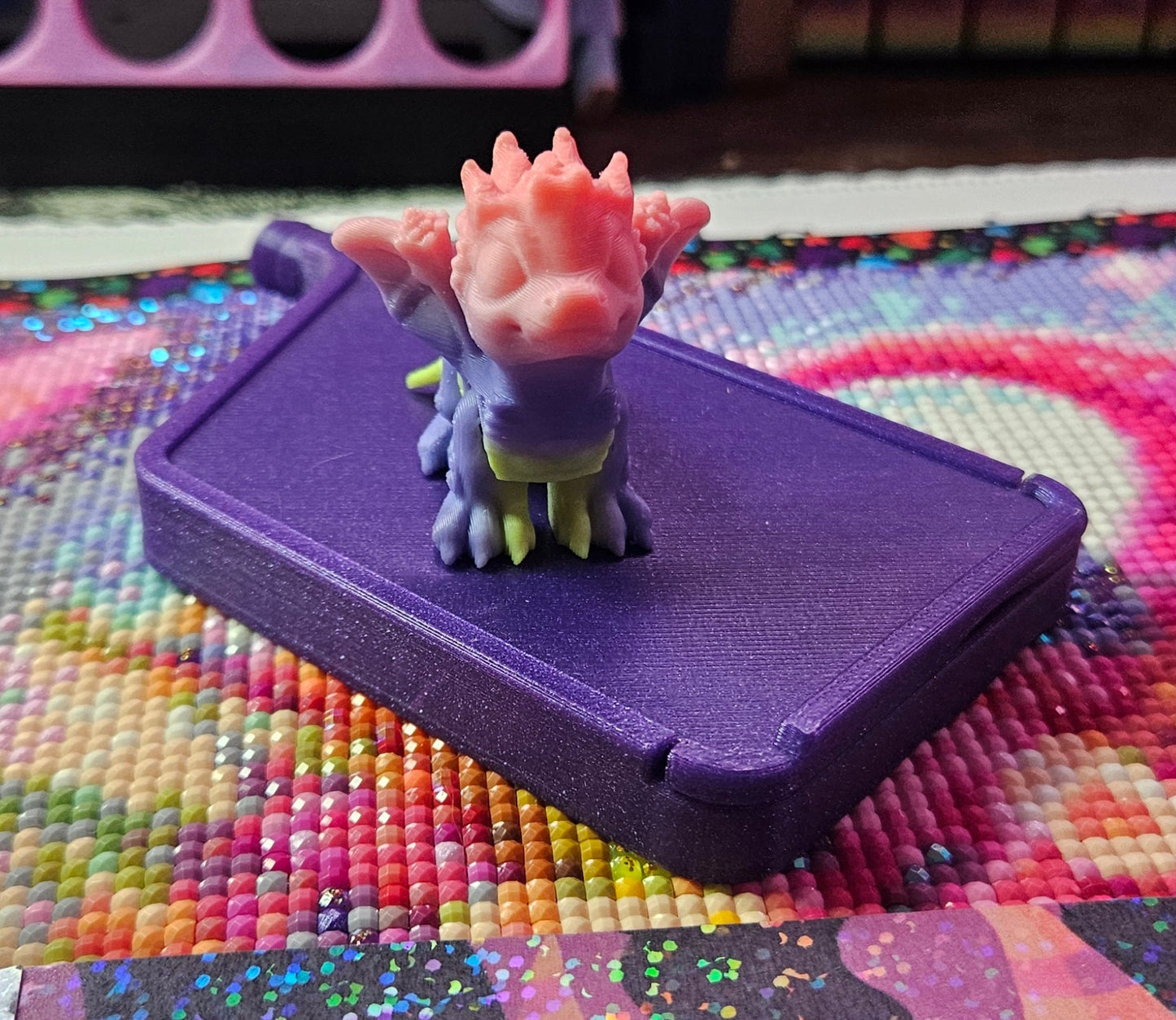 Elemental Dragon Hatchling Pack, Mini Flexi Dragons (Fire, Water, Leaf, Crystal, Feather, Classic Dragons) Cosmic Crafts