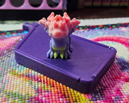 Elemental Dragon Hatchling Pack, Mini Flexi Dragons (Fire, Water, Leaf, Crystal, Feather, Classic Dragons) Cosmic Crafts