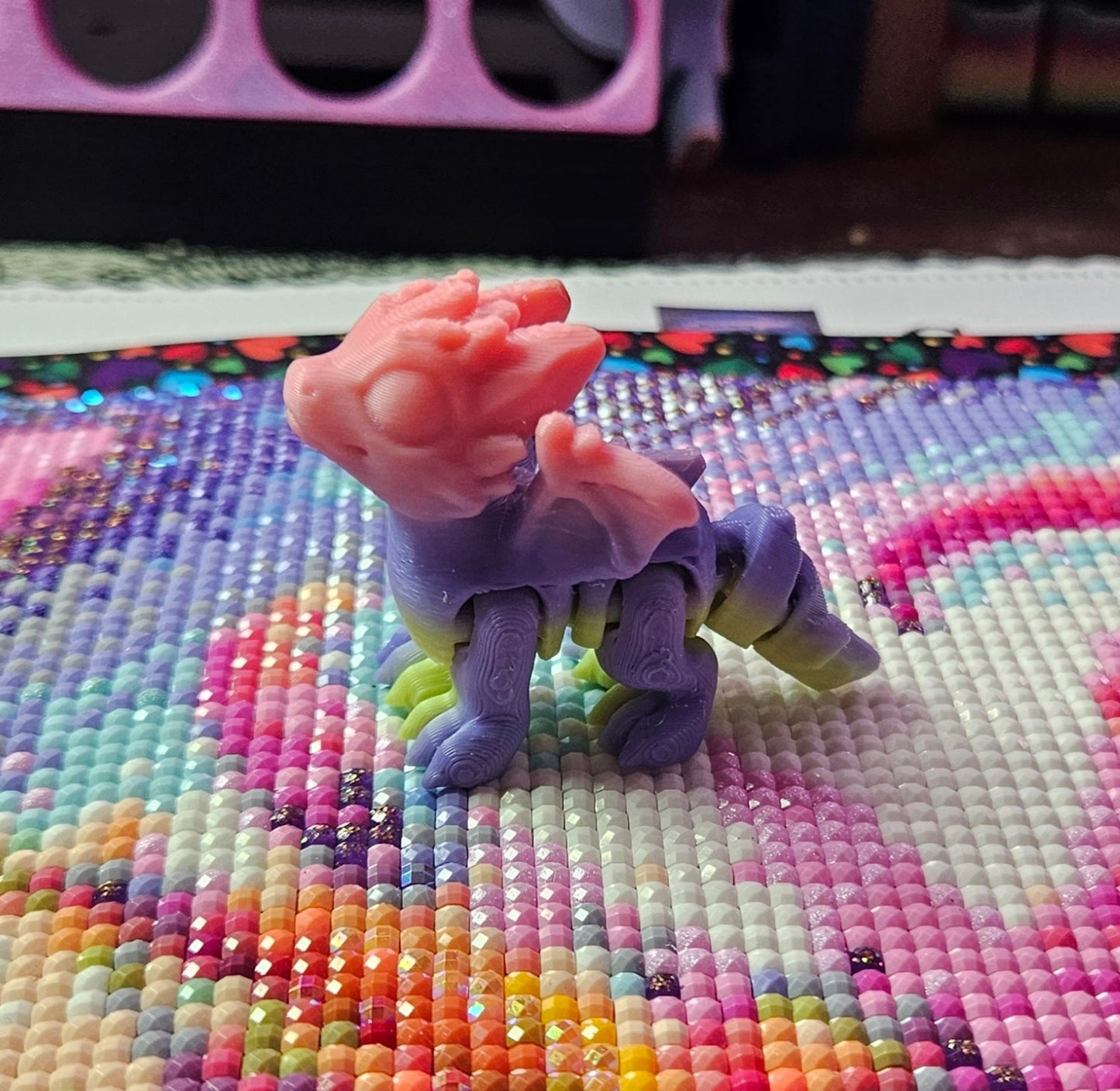 Elemental Dragon Hatchling Pack, Mini Flexi Dragons (Fire, Water, Leaf, Crystal, Feather, Classic Dragons) Cosmic Crafts
