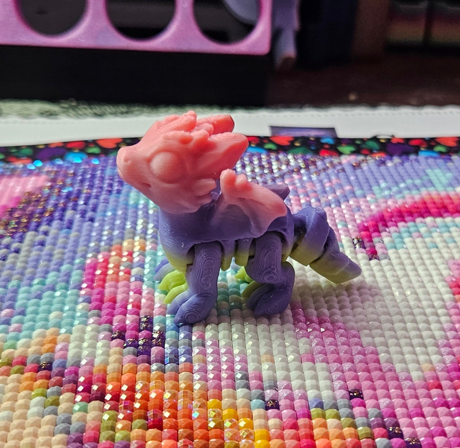 Elemental Dragon Hatchling Pack, Mini Flexi Dragons (Fire, Water, Leaf, Crystal, Feather, Classic Dragons) Cosmic Crafts