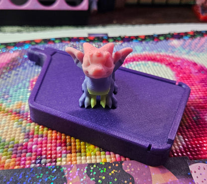 Elemental Dragon Hatchling Pack, Mini Flexi Dragons (Fire, Water, Leaf, Crystal, Feather, Classic Dragons) Cosmic Crafts