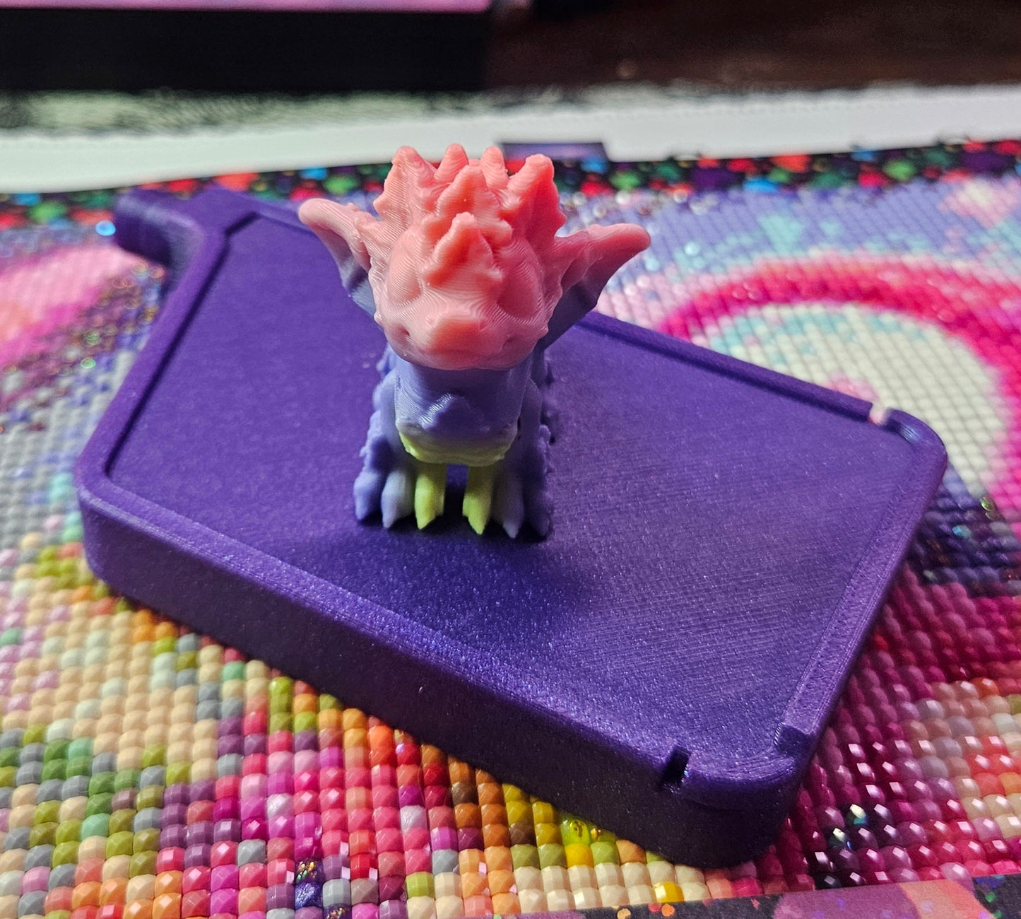 Elemental Dragon Hatchling Pack, Mini Flexi Dragons (Fire, Water, Leaf, Crystal, Feather, Classic Dragons) Cosmic Crafts