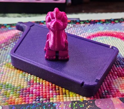 Dino Hatchling Pack, 3D Printed Mini Flexi Animals, 7 PLA Dinosaur Toys Cosmic Crafts