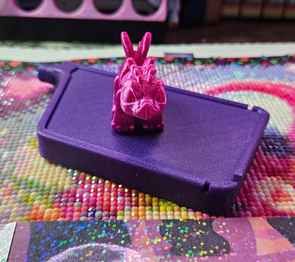 Dino Hatchling Pack, 3D Printed Mini Flexi Animals, 7 PLA Dinosaur Toys Cosmic Crafts