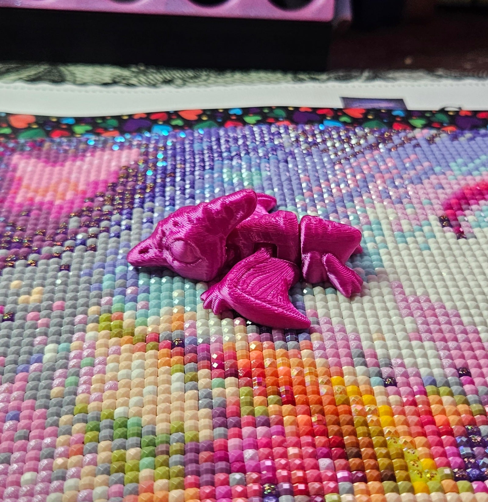 Dino Hatchling Pack, 3D Printed Mini Flexi Animals, 7 PLA Dinosaur Toys Cosmic Crafts