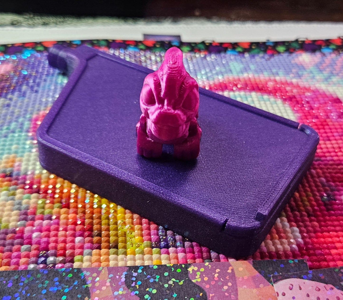 Dino Hatchling Pack, 3D Printed Mini Flexi Animals, 7 PLA Dinosaur Toys Cosmic Crafts