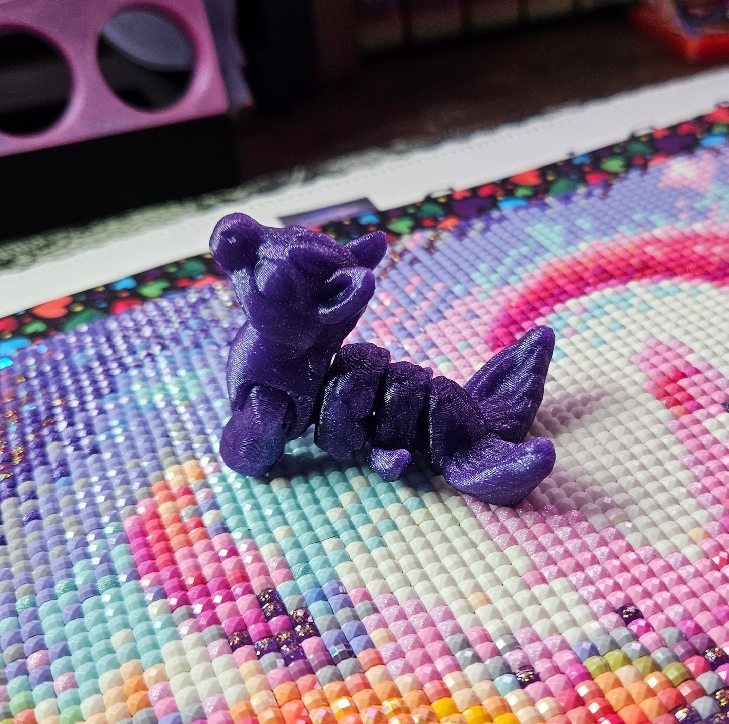 Mythical Hatchling Pack, Mini Flexi Creatures (Dragon, Unicorn, Hippogriff, Purrmaid, Loch Ness, Hippocampus) Cosmic Crafts