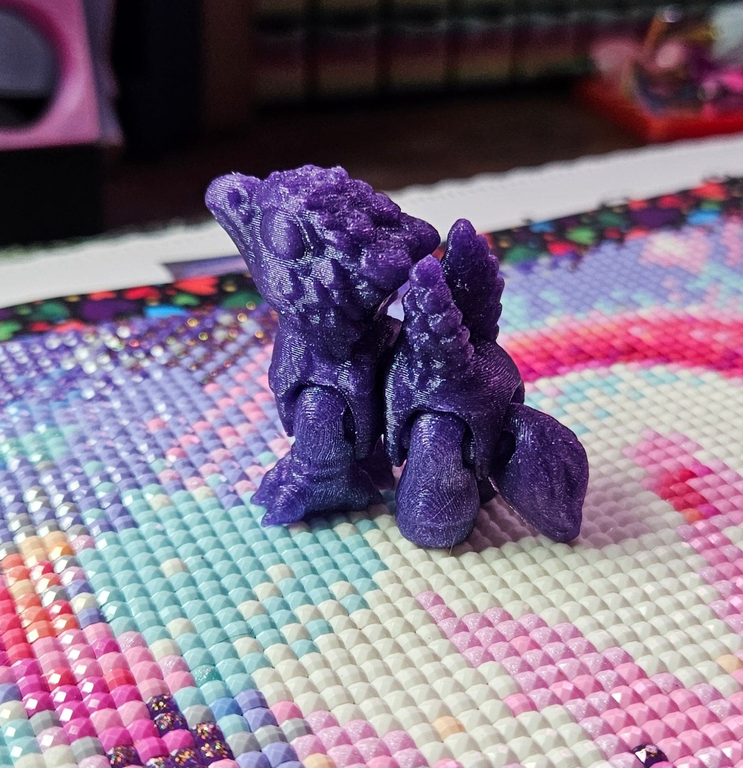 Mythical Hatchling Pack, Mini Flexi Creatures (Dragon, Unicorn, Hippogriff, Purrmaid, Loch Ness, Hippocampus) Cosmic Crafts