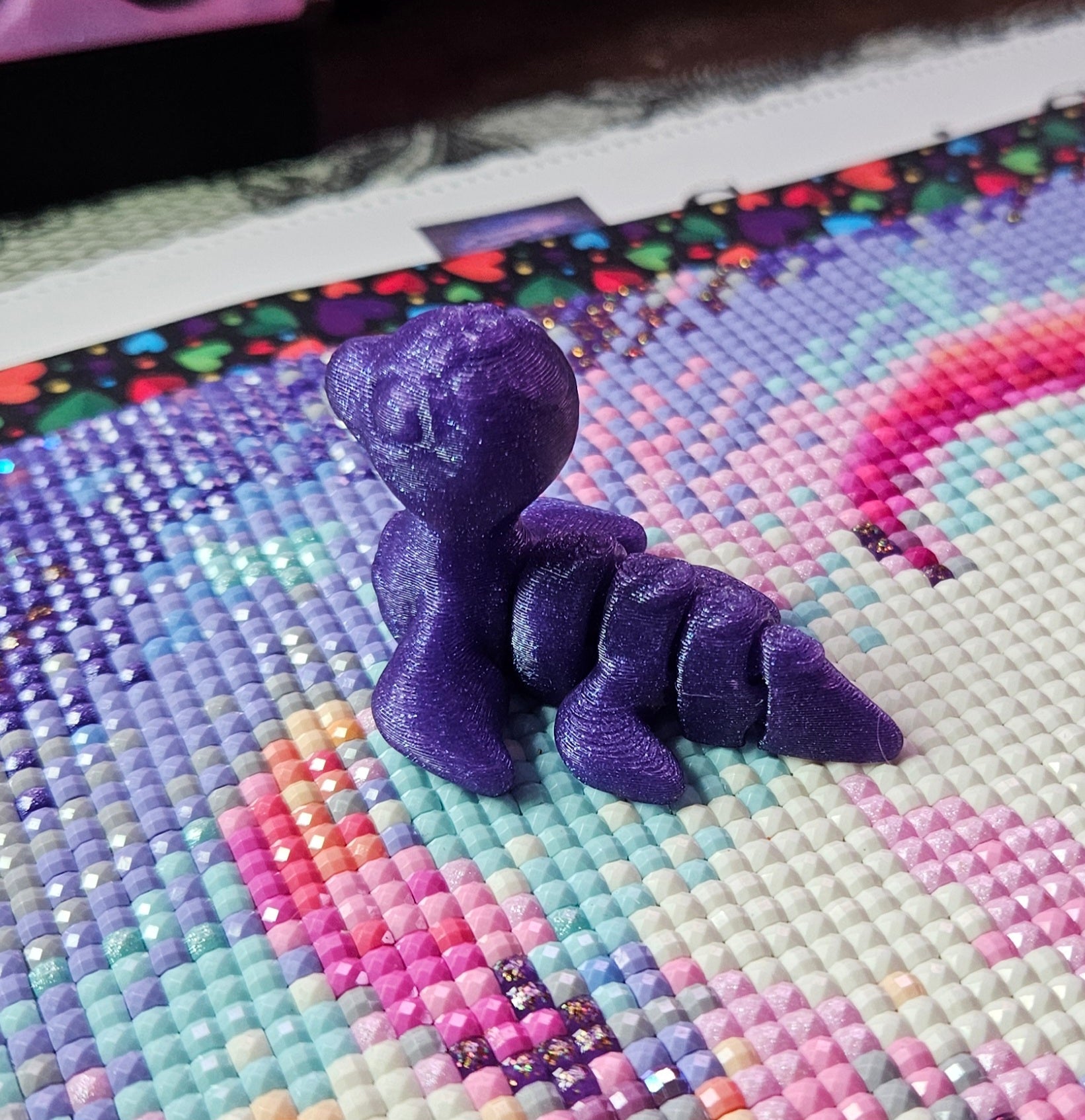 Mythical Hatchling Pack, Mini Flexi Creatures (Dragon, Unicorn, Hippogriff, Purrmaid, Loch Ness, Hippocampus) Cosmic Crafts