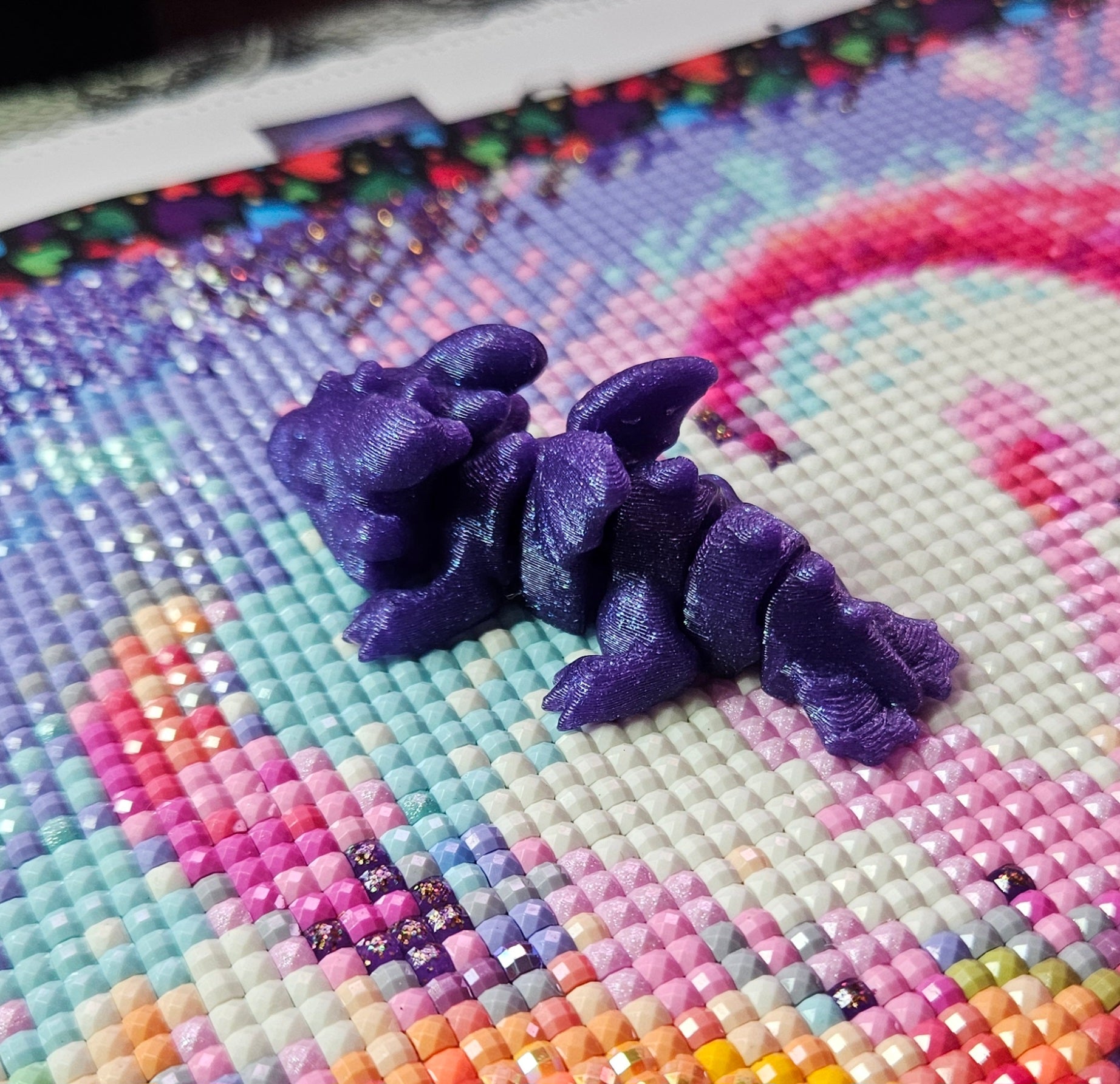 Mythical Hatchling Pack, Mini Flexi Creatures (Dragon, Unicorn, Hippogriff, Purrmaid, Loch Ness, Hippocampus) Cosmic Crafts