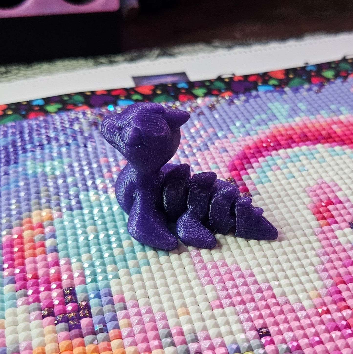 Mythical Hatchling Pack, Mini Flexi Creatures (Dragon, Unicorn, Hippogriff, Purrmaid, Loch Ness, Hippocampus) Cosmic Crafts