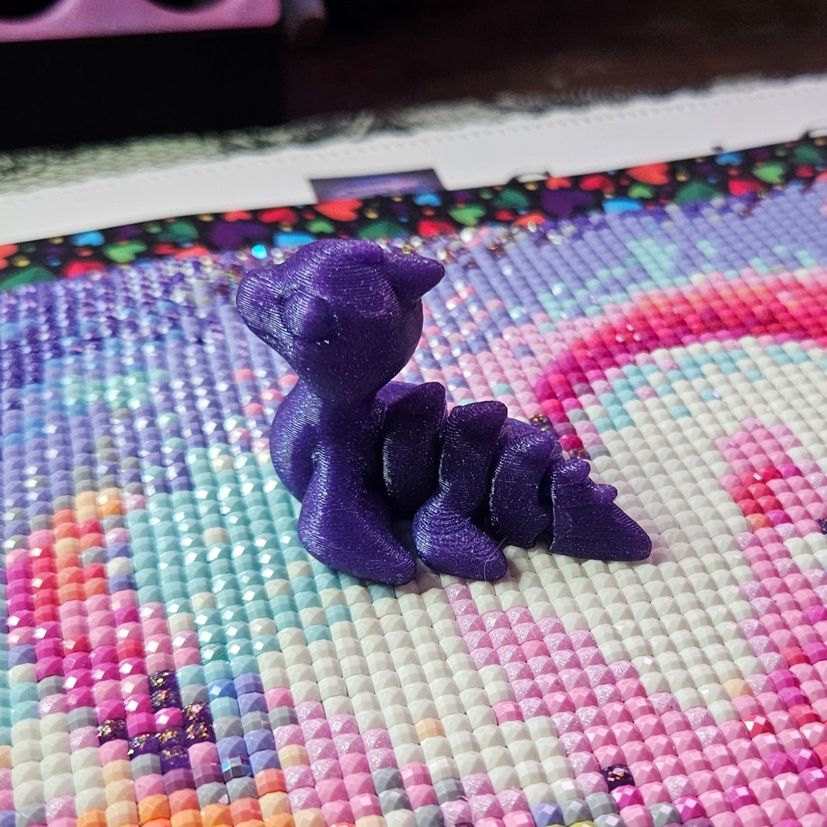 Mythical Hatchling Pack, Mini Flexi Creatures (Dragon, Unicorn, Hippogriff, Purrmaid, Loch Ness, Hippocampus) Cosmic Crafts