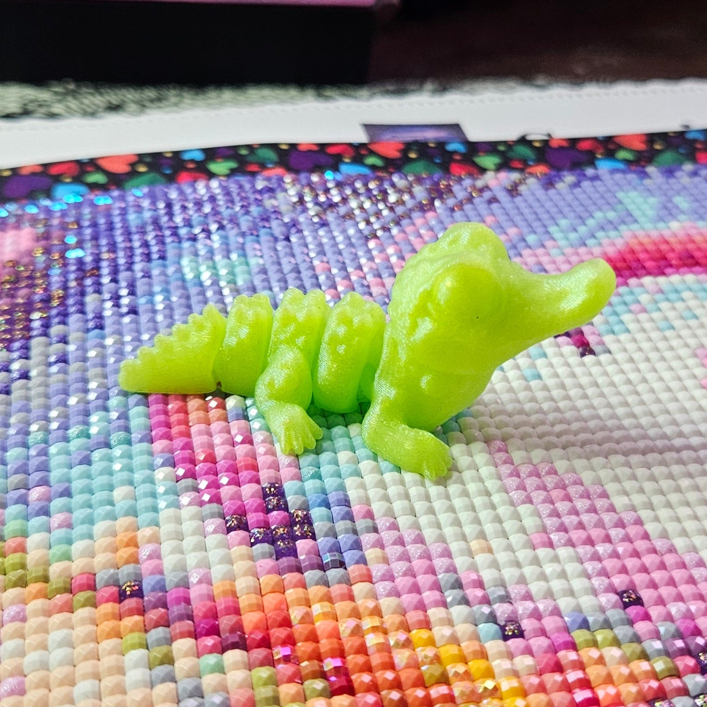 Safari Hatchling Pack, Mini Flexi Animals (Crocodile, Flamingo, Giraffe, Hippo, Lion, Zebra) Cosmic Crafts