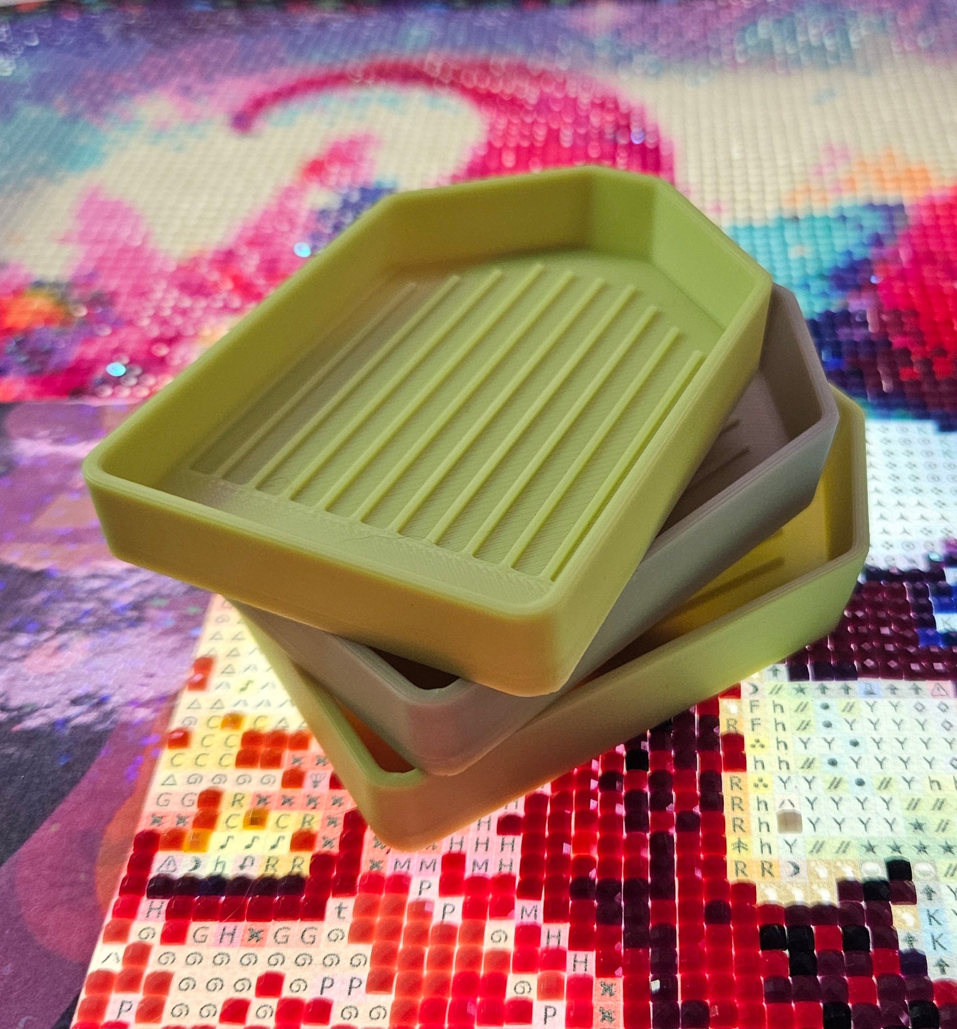 Diamond Painting Drill Trays, Replacement Diamond Art Trays, Set of 3 or 5 Cosmic Crafts
